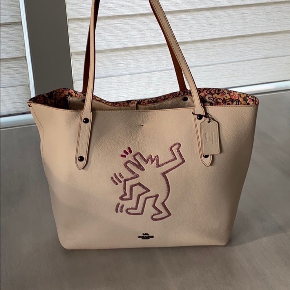 Keith Haring x Coach Market Tote
